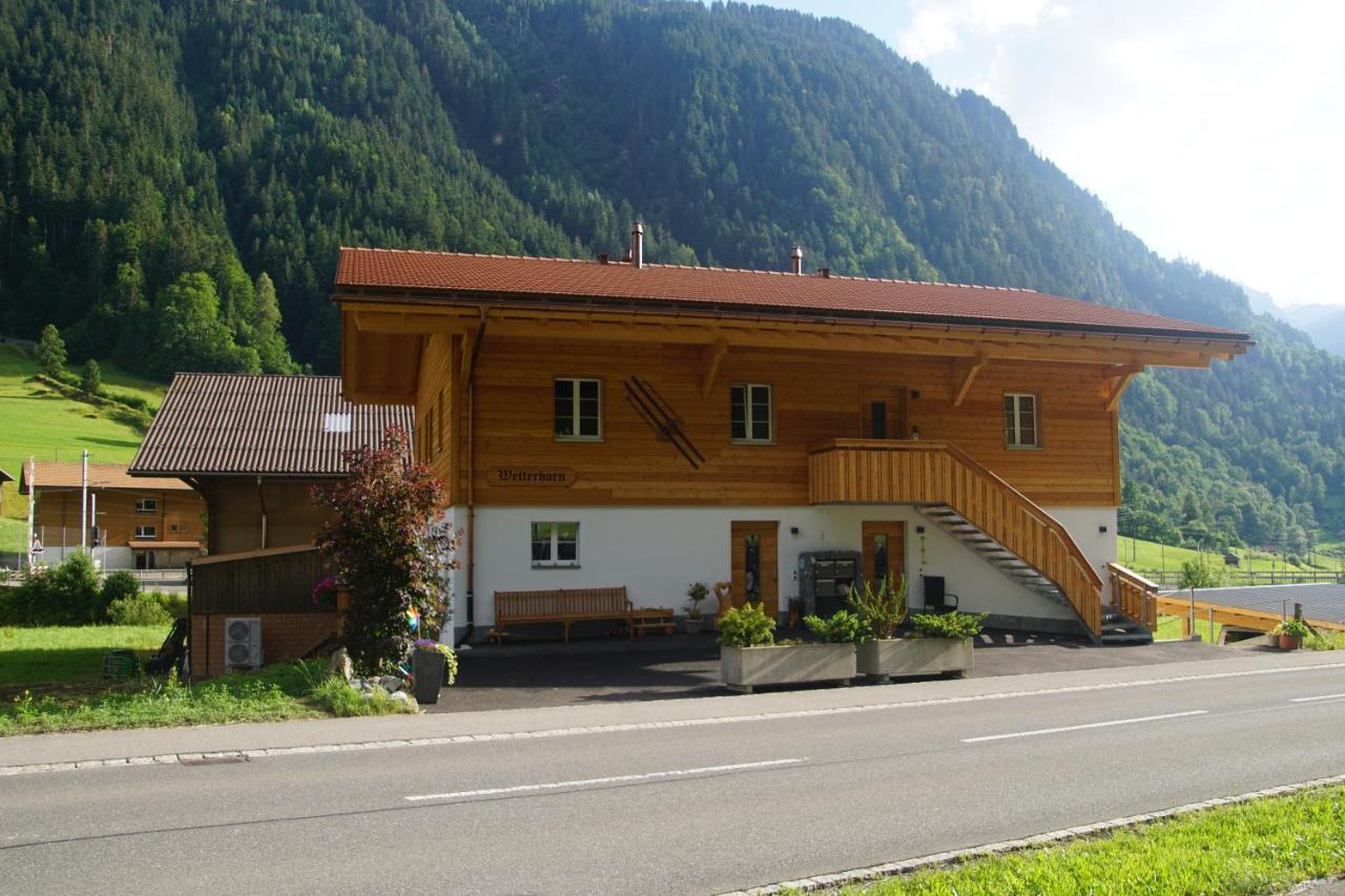 Appartement Chalet Wetterhorn à Lütschenthal Extérieur photo