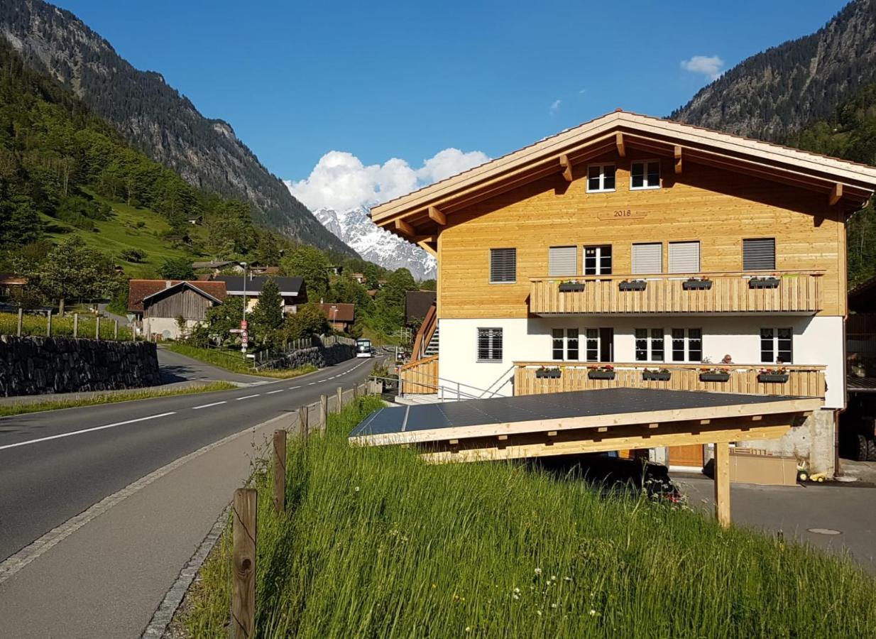Appartement Chalet Wetterhorn à Lütschenthal Extérieur photo